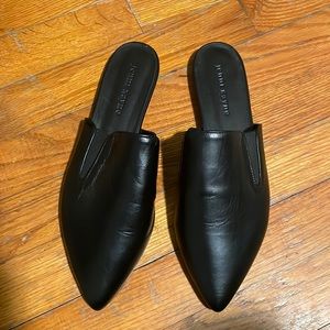 Jenni Kanye leather mules, never worn-size 38